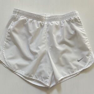 Nike Women's White Athletic Shorts